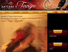 Tablet Screenshot of lacasatango.com